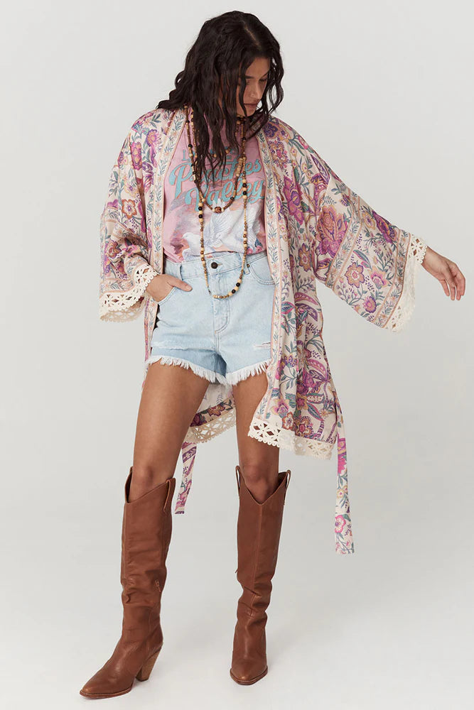 Spell Mojave Lily Short Robe