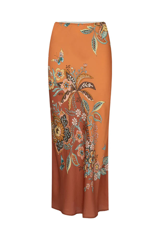 Spell Mojave Lily Bias Cut Skirt
