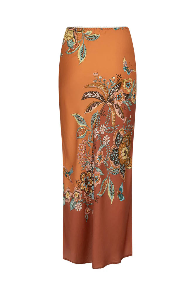 Spell Mojave Lily Bias Cut Skirt