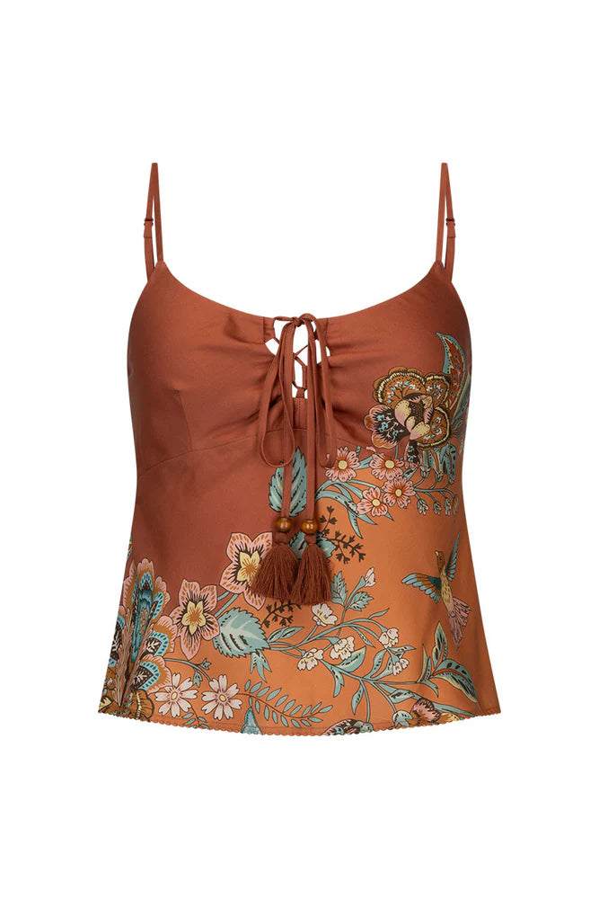 Spell Mojave Lily Lace up Cami