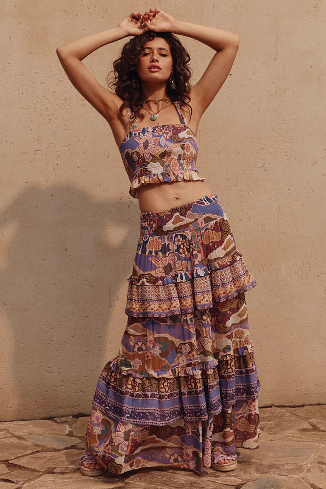 Spell Dancing Valley Ra-Ra Maxi Skirt