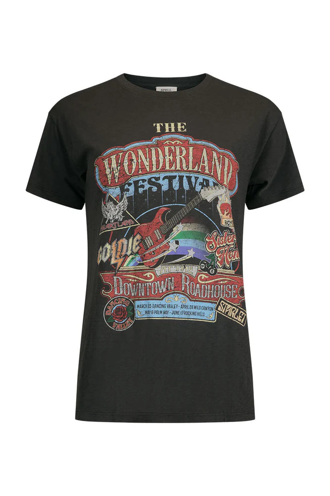 Spell Wonderland Biker Tee