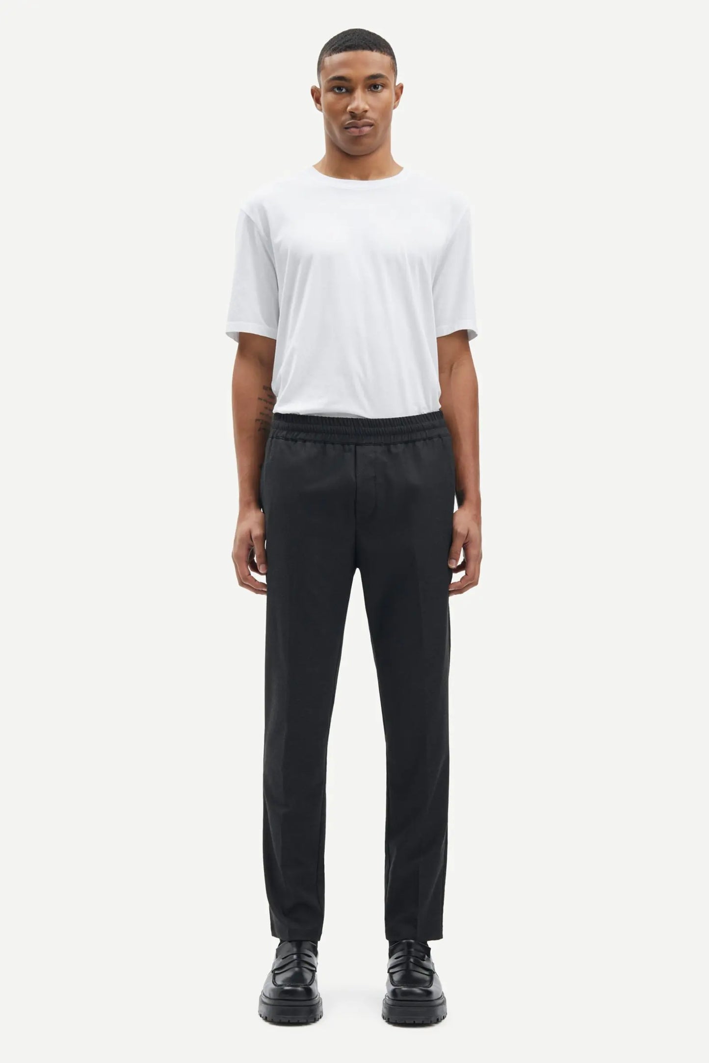 Samsoe Samsoe Smithy Trousers-grey Mel