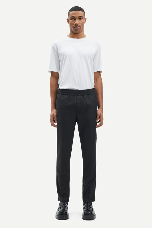Samsoe Samsoe Smithy Trousers-grey Mel