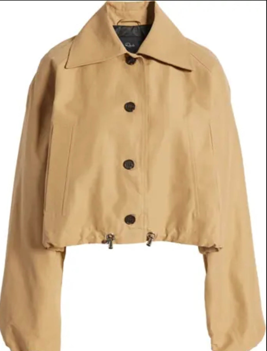 Rails North Camel Crop Coat