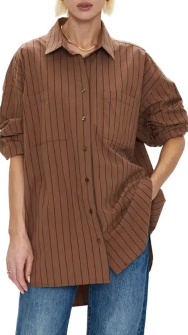 Pistola RENA CHESTNUT STRIPE Top