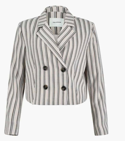 SOFIE SCHNOOR sand stripe Blazer