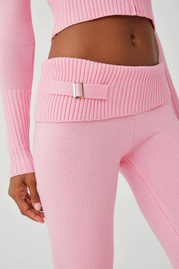 FRANKIES plush CLOUD pink Pants