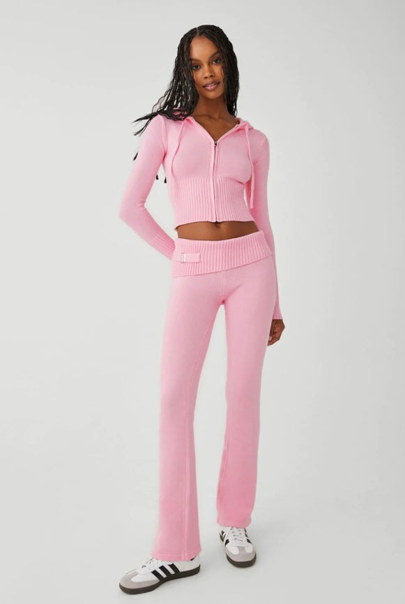 FRANKIES plush CLOUD pink Pants