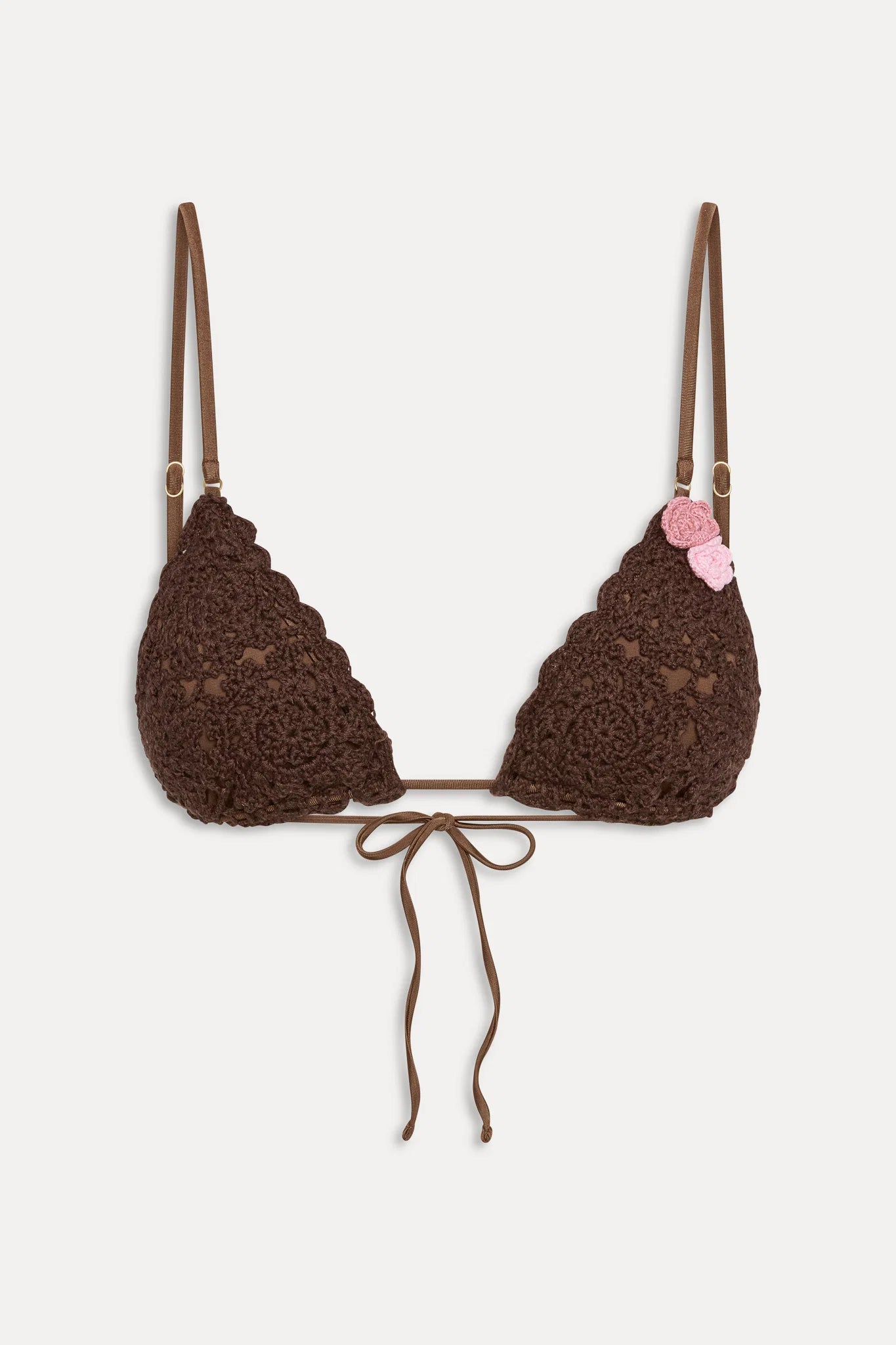 Frankies x Devon Lee Carlson Elena Crochet Bikini Top