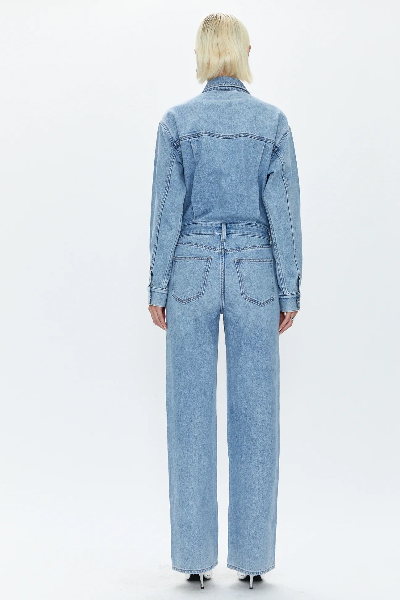 Pistola Nikki Savoy Jean Jumpsuit