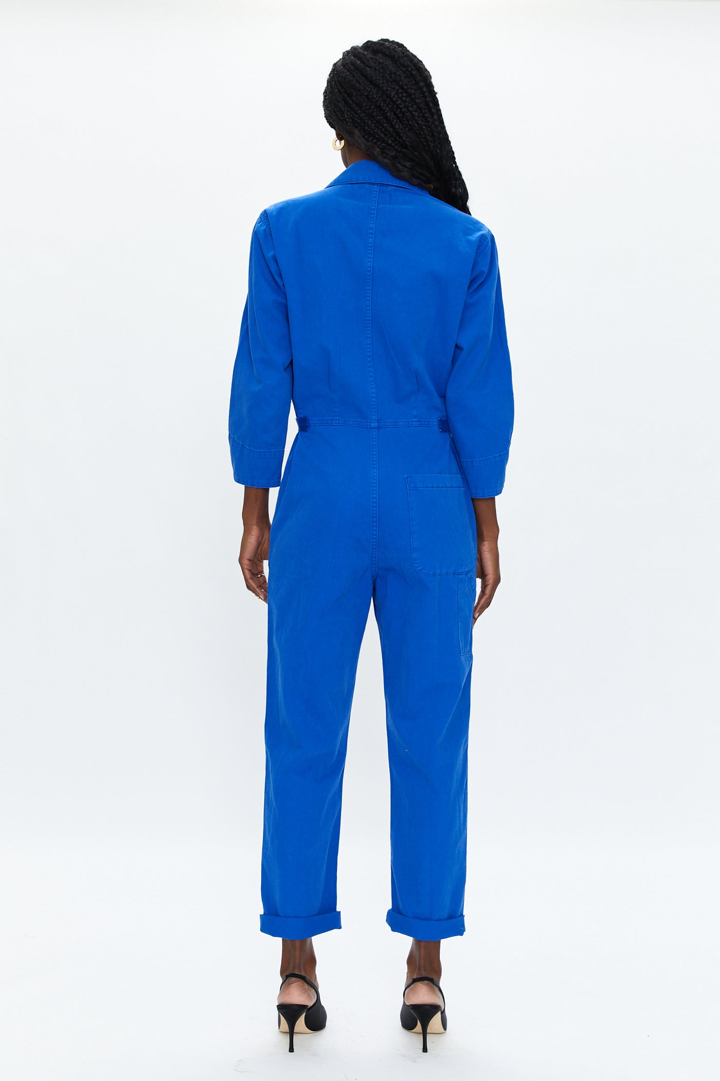Pistola Tanner Jumpsuit in Cobalt