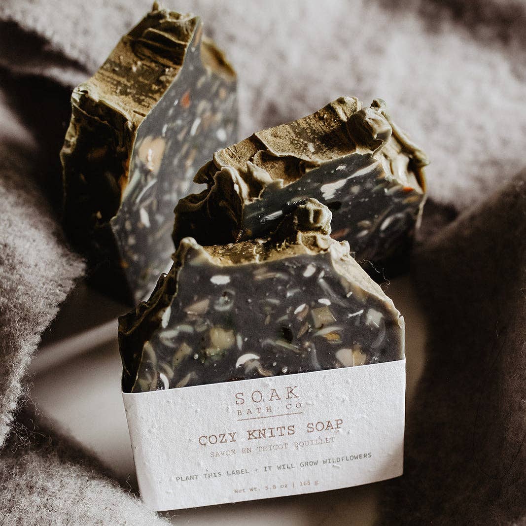 Cozy Knits Soap Bar - Canadian Made