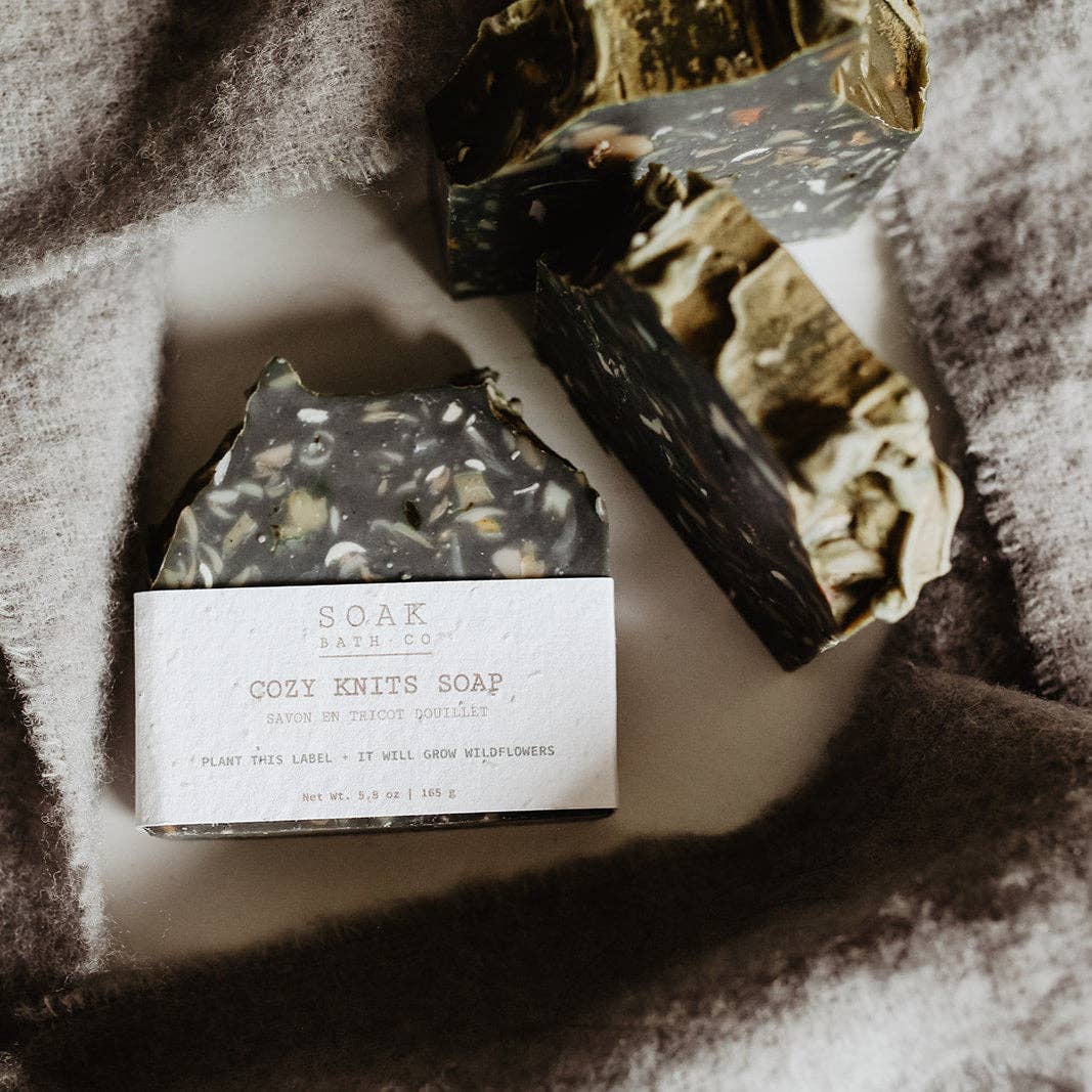 Cozy Knits Soap Bar - Canadian Made