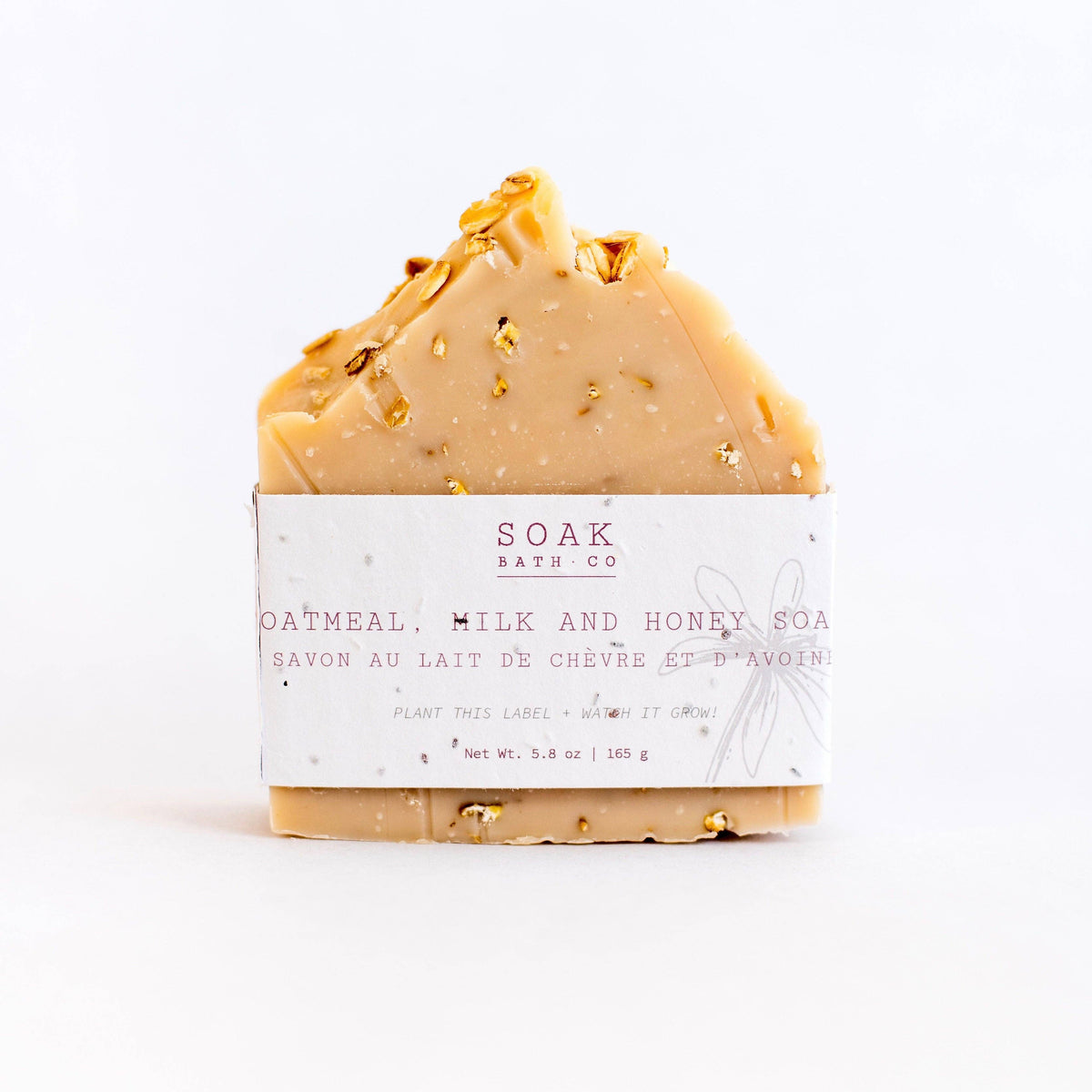 Oatmeal, Milk and Honey Soap Bar - #3 Bestseller - Made in Canada