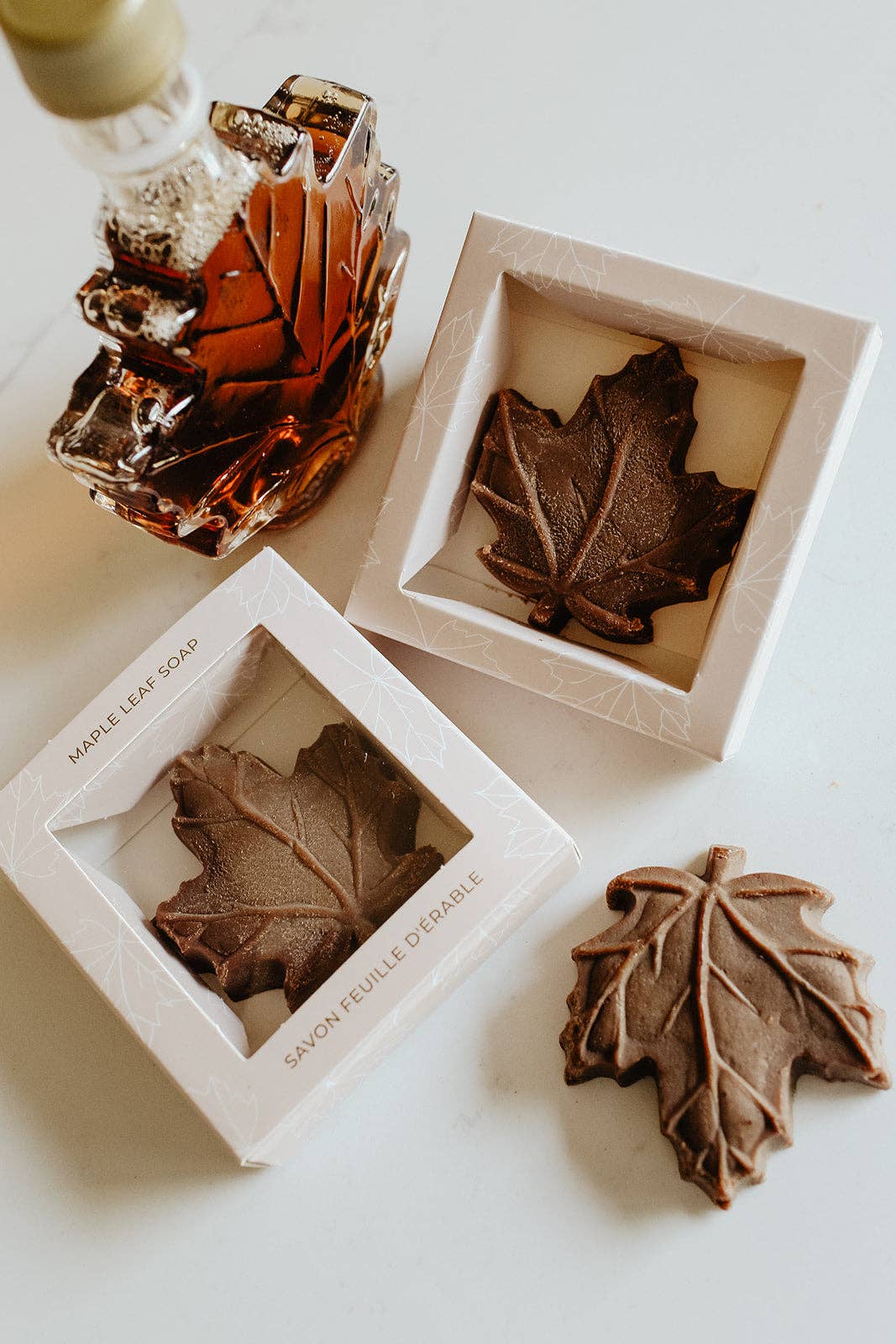 Maple Leaf Soap Bar - Made in Canada